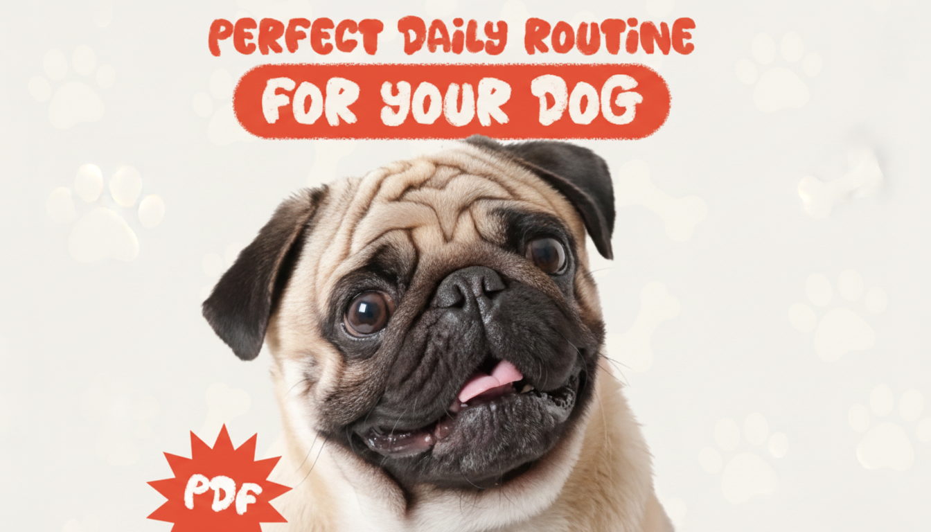 Easy Daily Dog Routine: Planner, Checklist & Tips